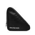 Balenciaga Black Leather Clutch
