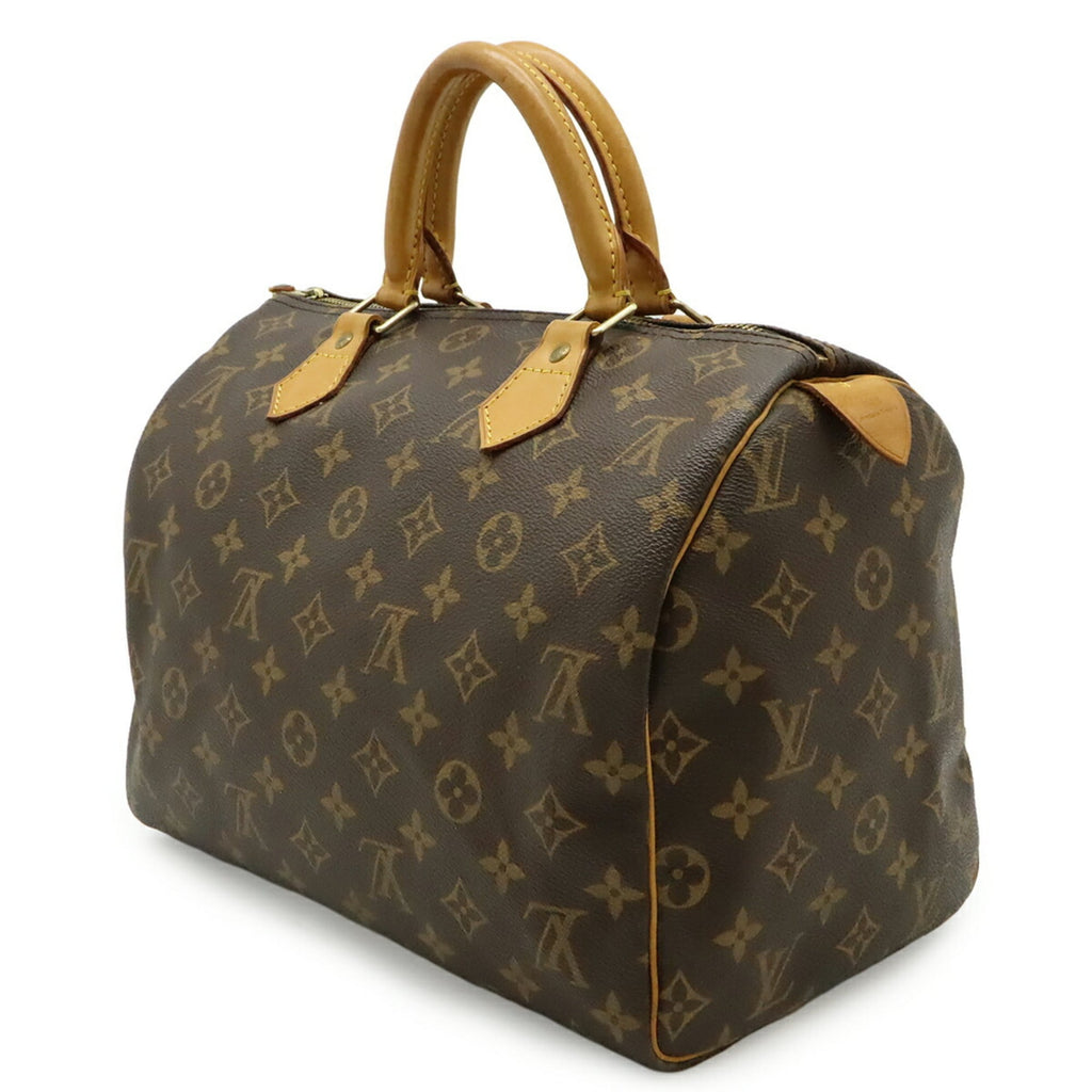 Louis Vuitton Brown Pvc Handbag