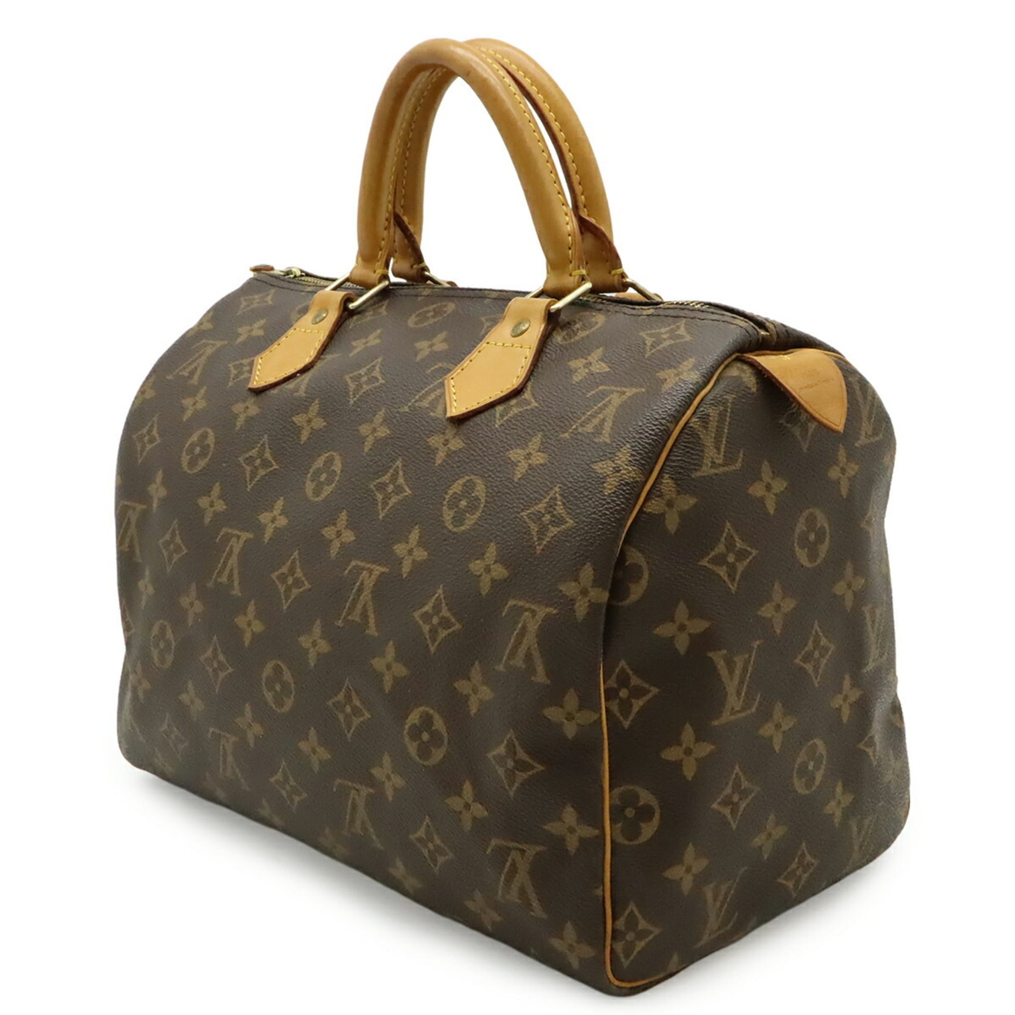 Louis Vuitton Brown Pvc Handbag