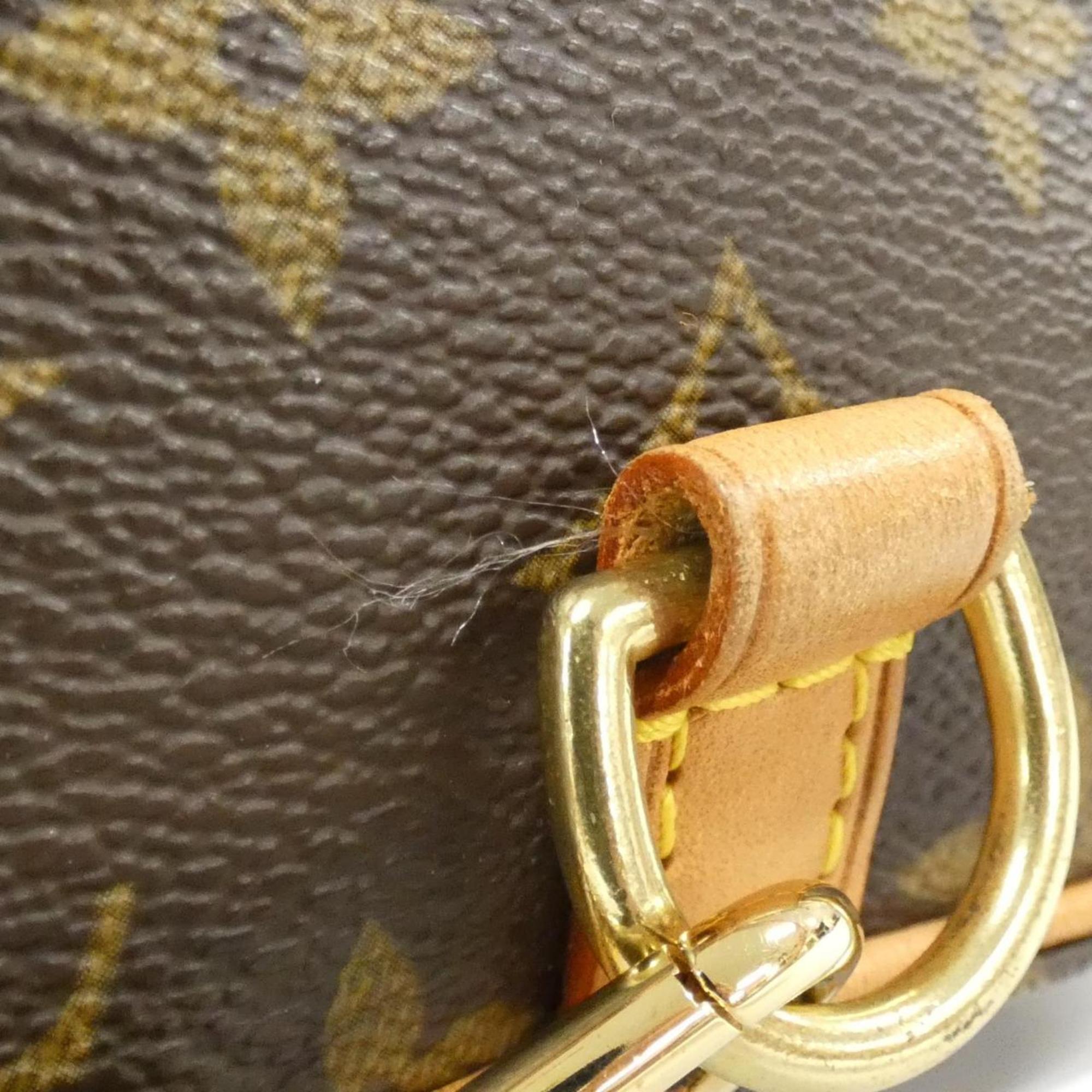 Louis Vuitton Marron Coated Canvas Backpack