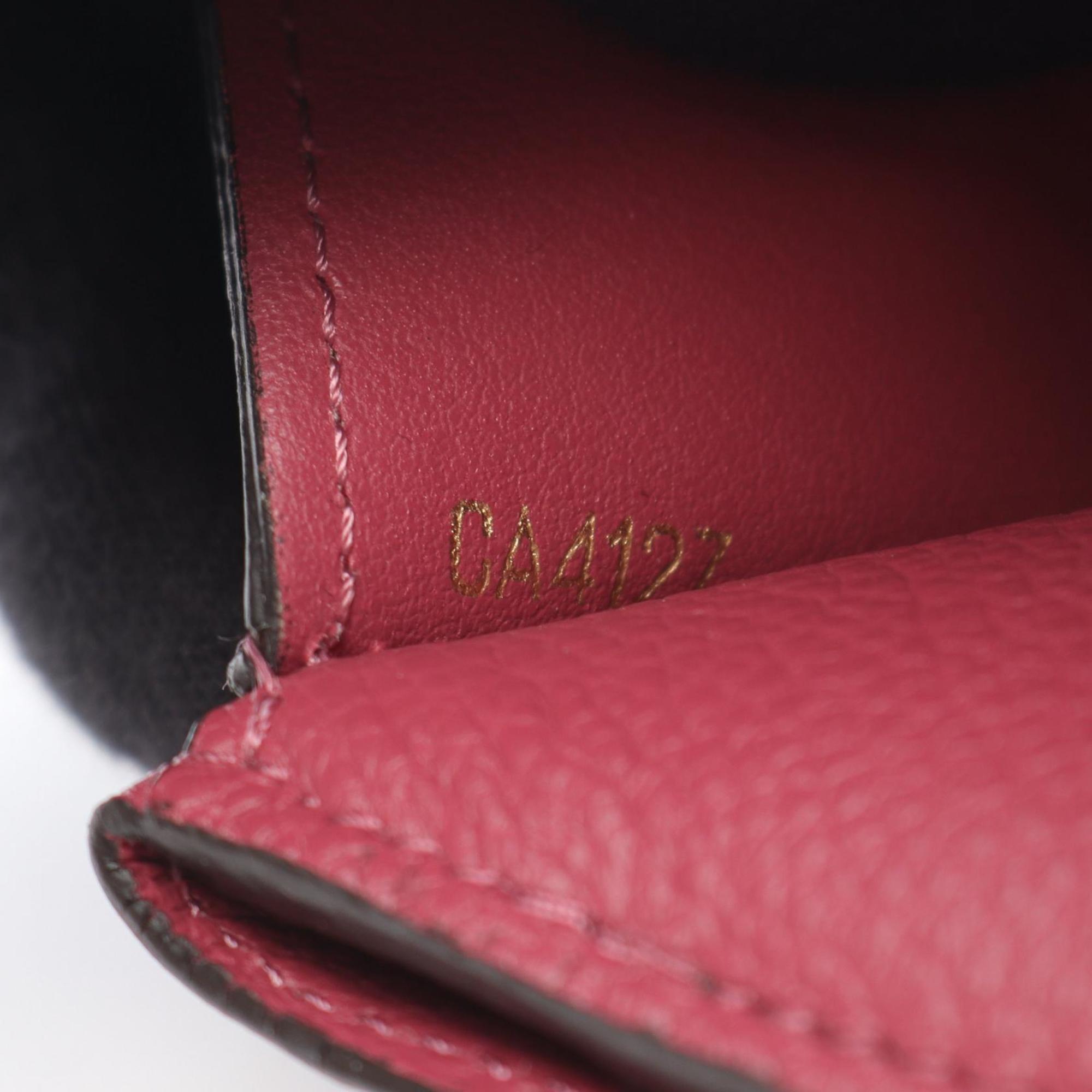 Louis Vuitton Brown Pink Pvc Leather Wallet
