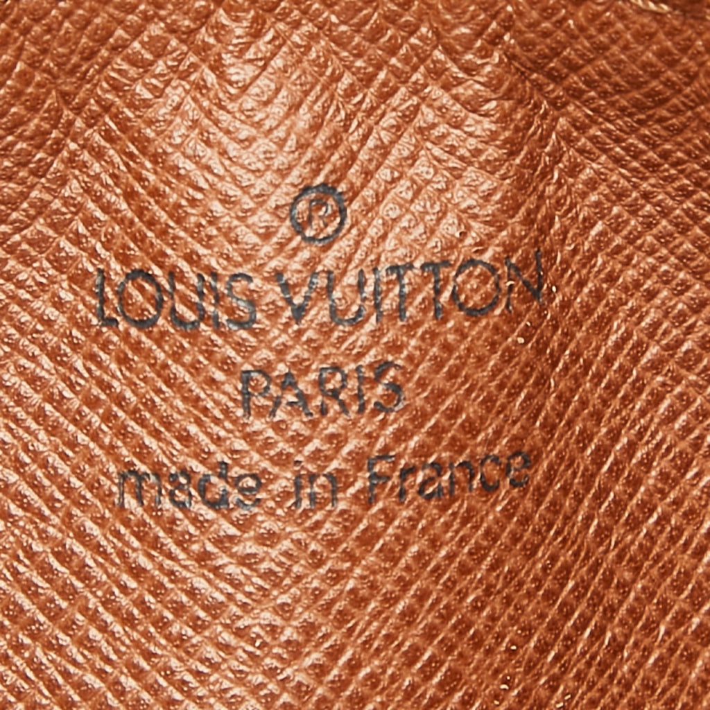 Louis Vuitton Monogram Brown Pvc Leather Handbag