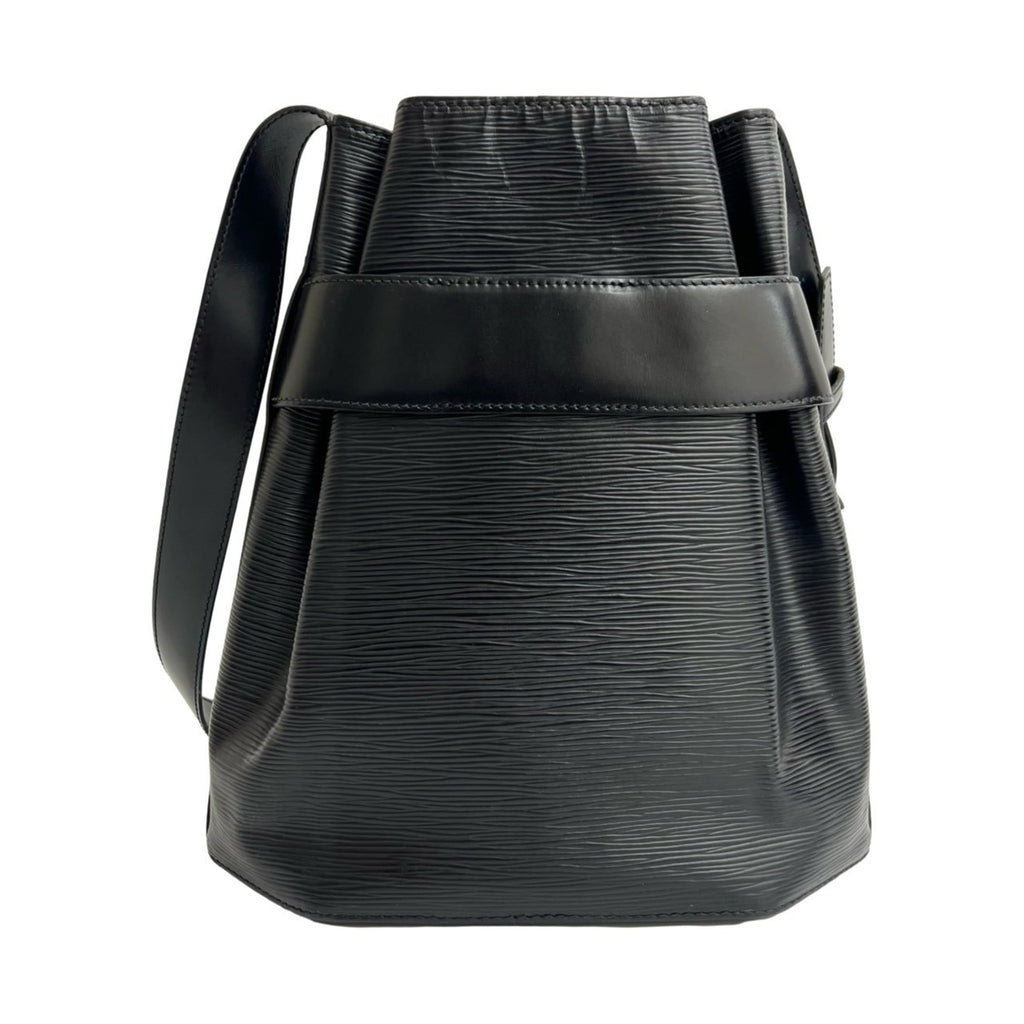 Louis Vuitton Black Epi Leather Shoulder Bag