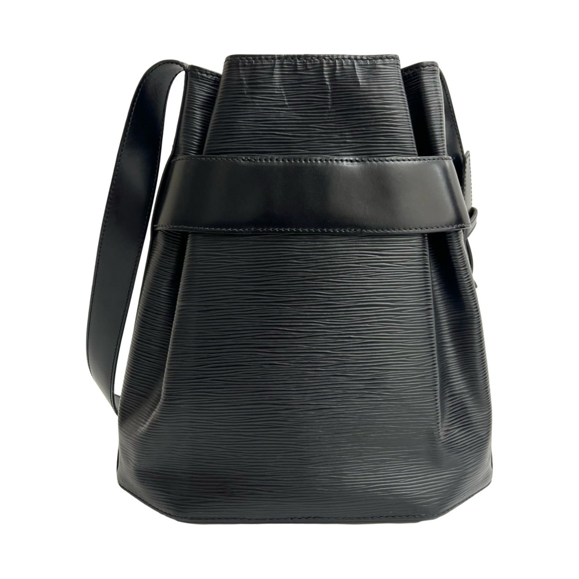 Louis Vuitton Black Epi Leather Shoulder Bag