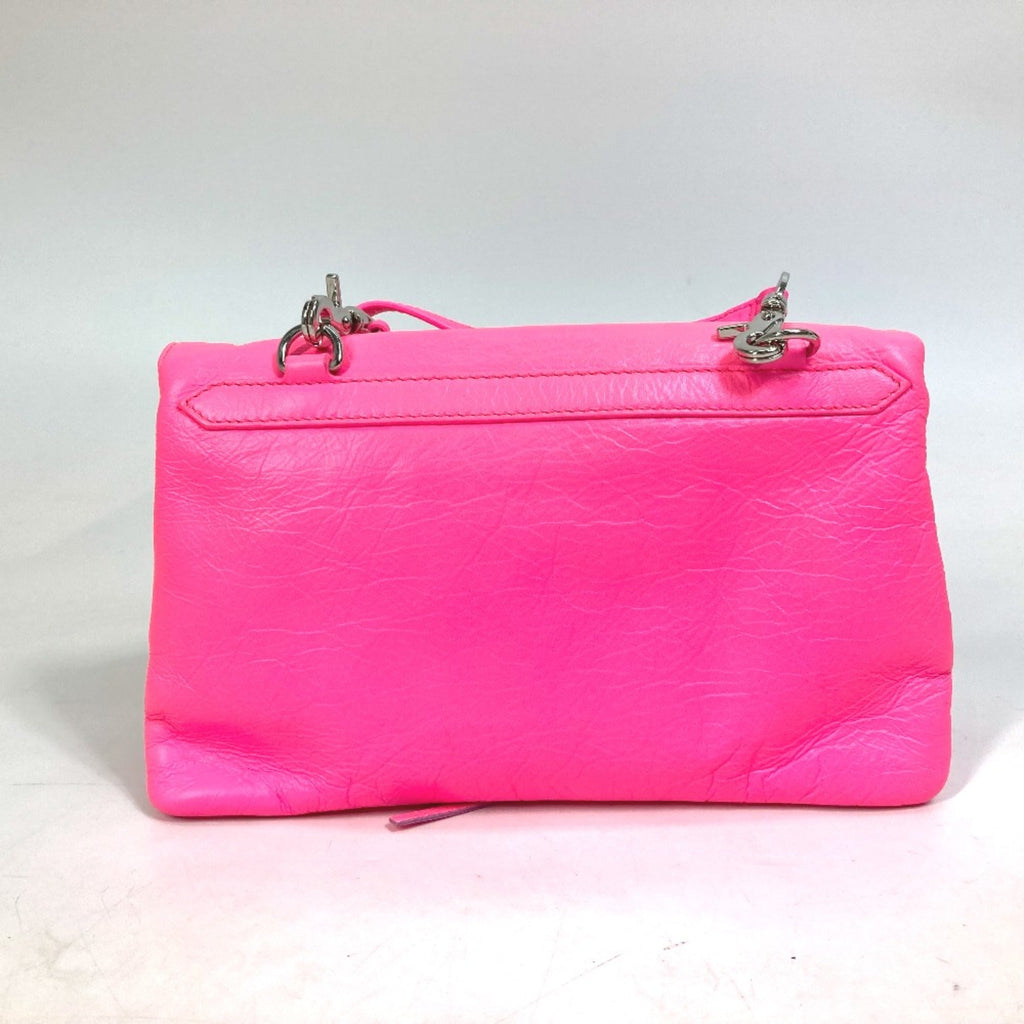 Balenciaga Pink Leather Clutch