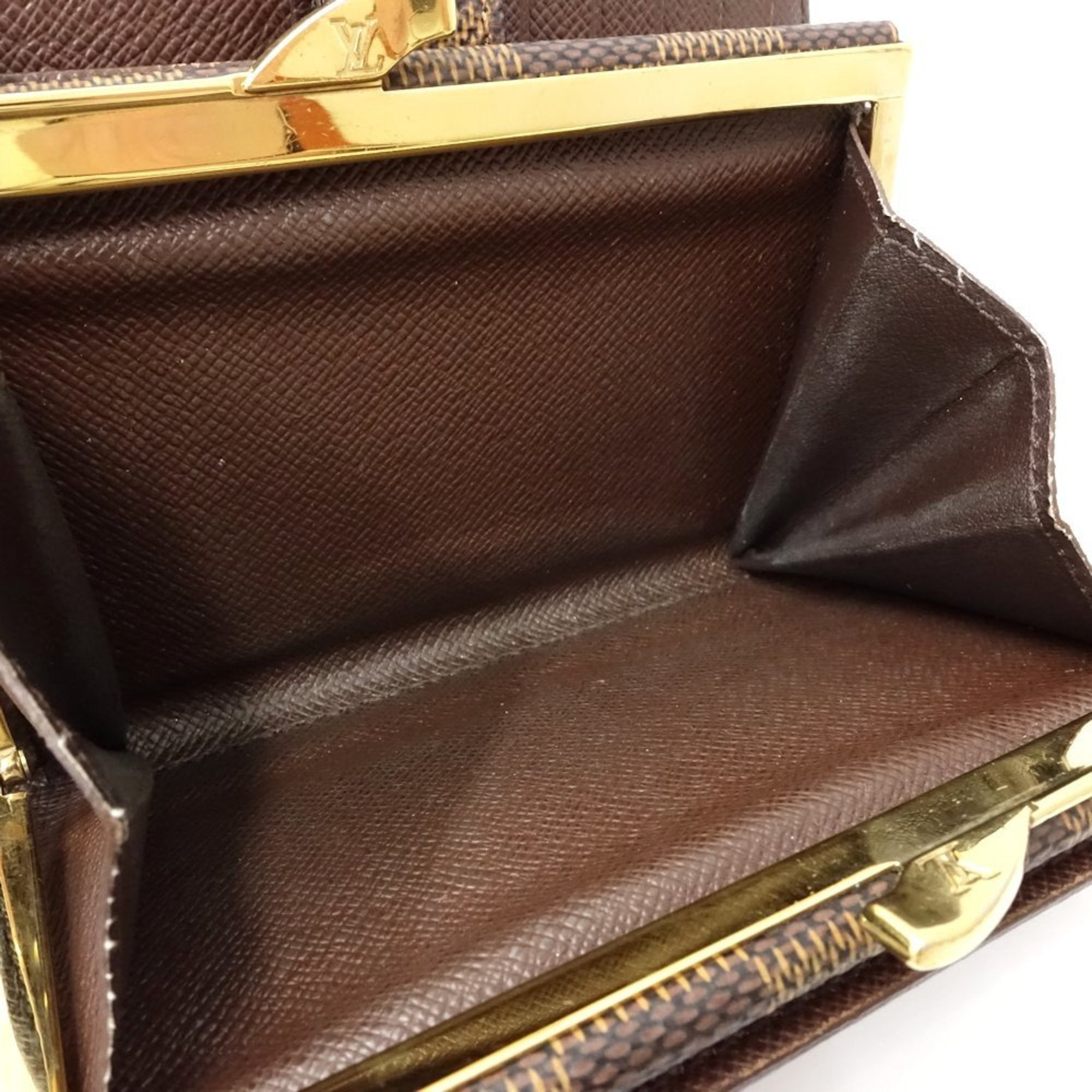 Louis Vuitton Damier Ebene Canvas Wallet