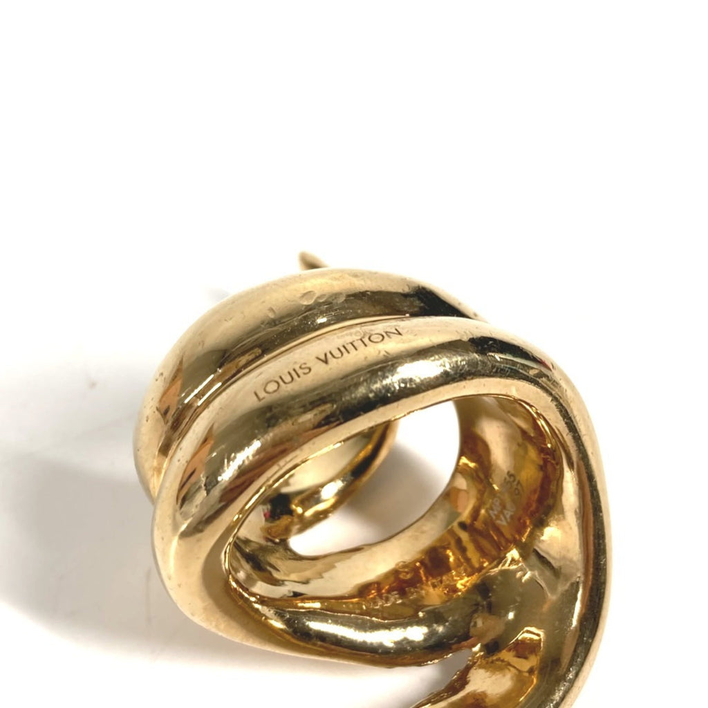 Louis Vuitton Gold Metal Band Ring