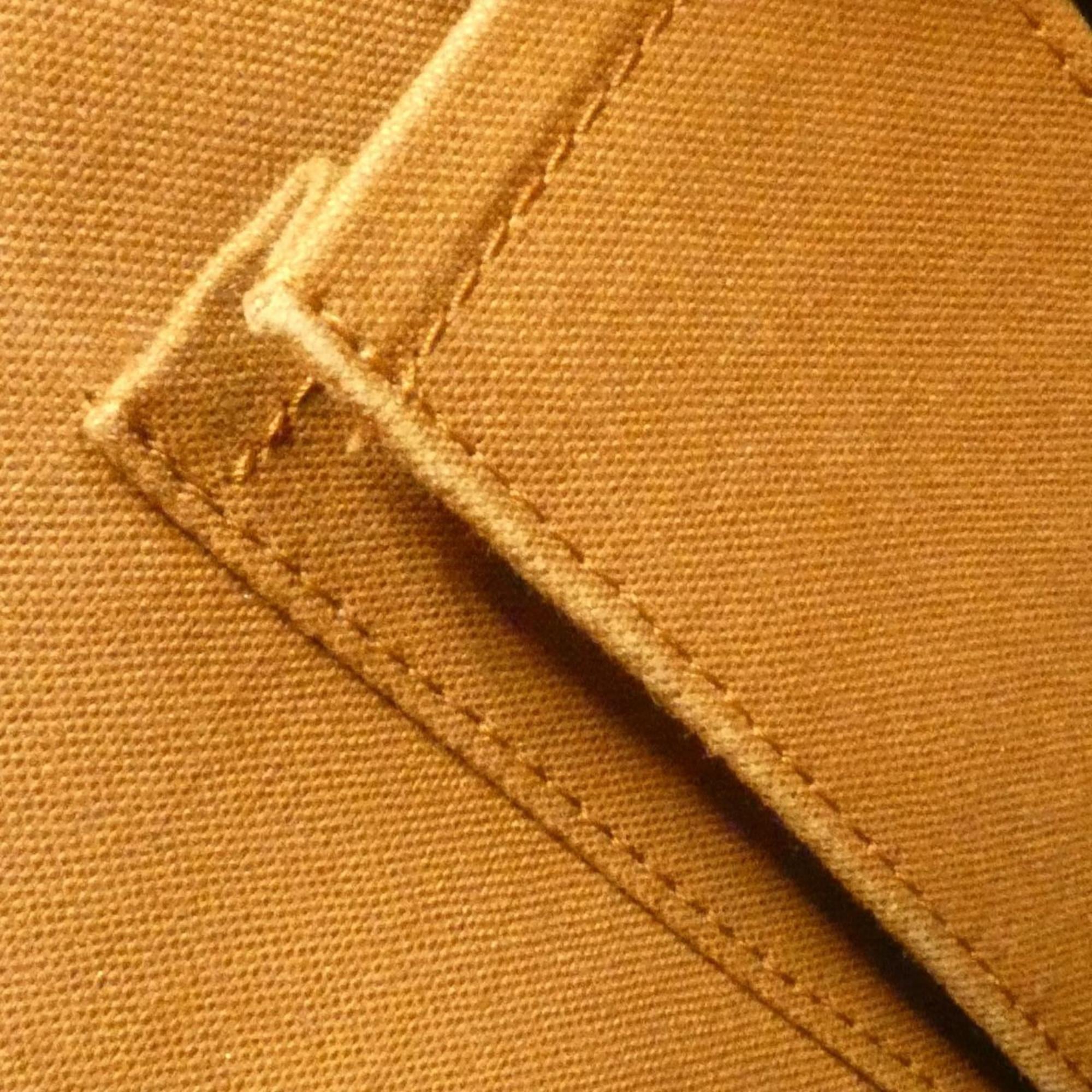 Louis Vuitton Brown Coated Canvas Shoulder Bag