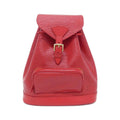Louis Vuitton Red Color Leather Backpack