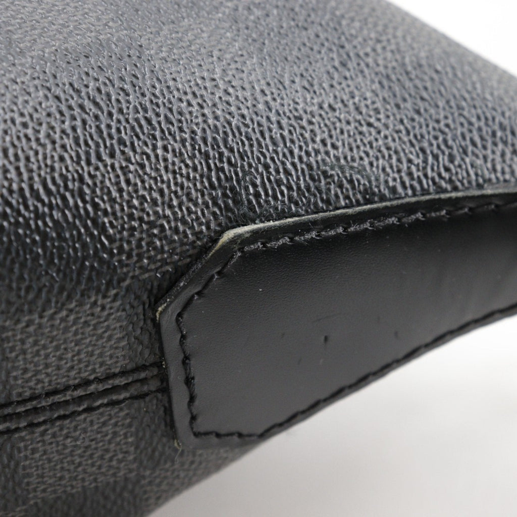 Louis Vuitton Black Damier Graphite Canvas Shoulder Bag