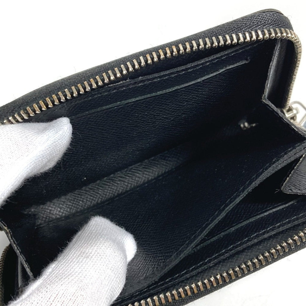 Louis Vuitton Black Damier Graphite Damier Graphite Coin Purse/Coin Case