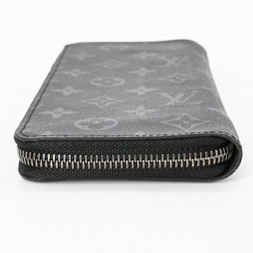 Louis Vuitton Black Monogram Eclipse Monogram Eclipse Long Wallet
