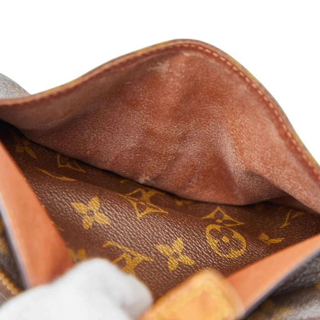 Louis Vuitton Brown Pvc Leather Shoulder Bag