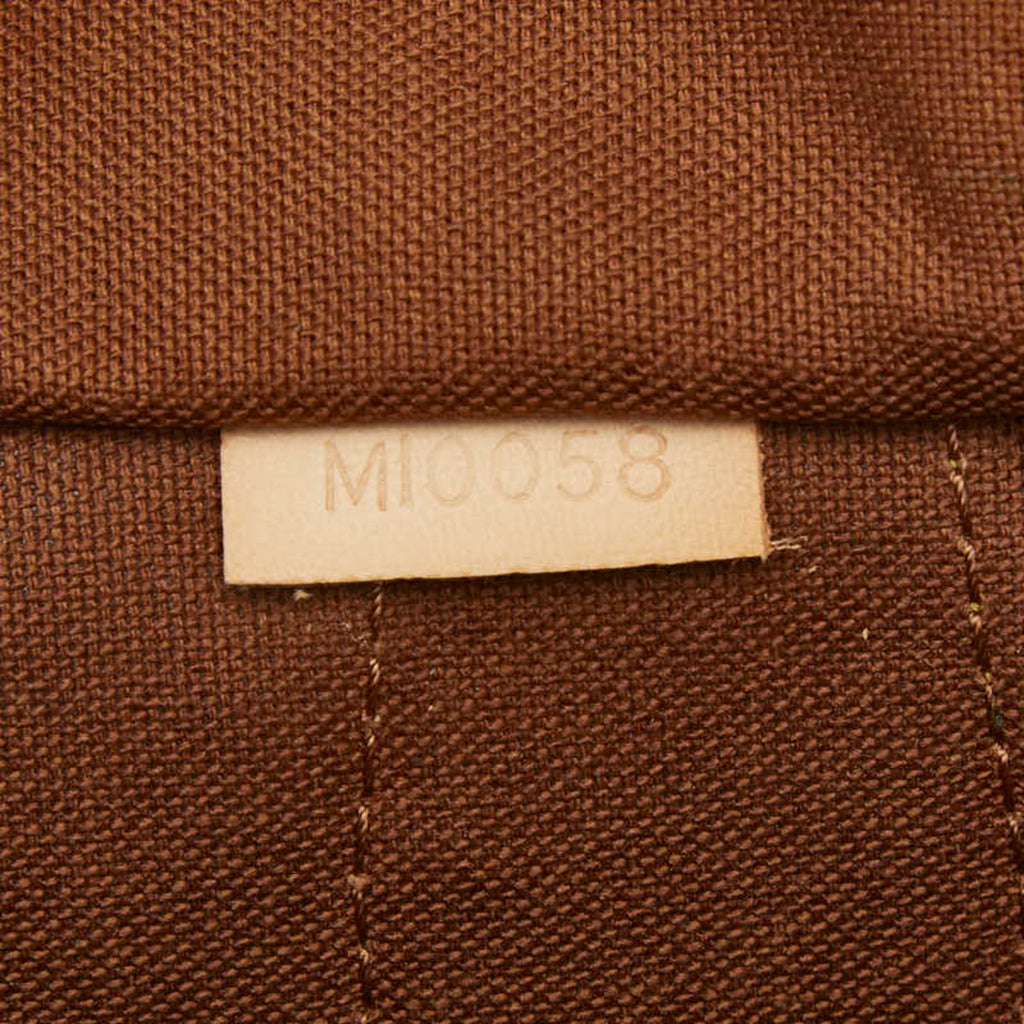 Louis Vuitton Brown Pvc Leather Handbag Shoulder Bag