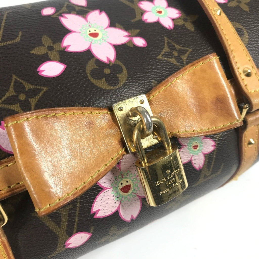 Louis Vuitton Brown Monogram Pink Monogram Handbag Shoulder Bag Tote Bag