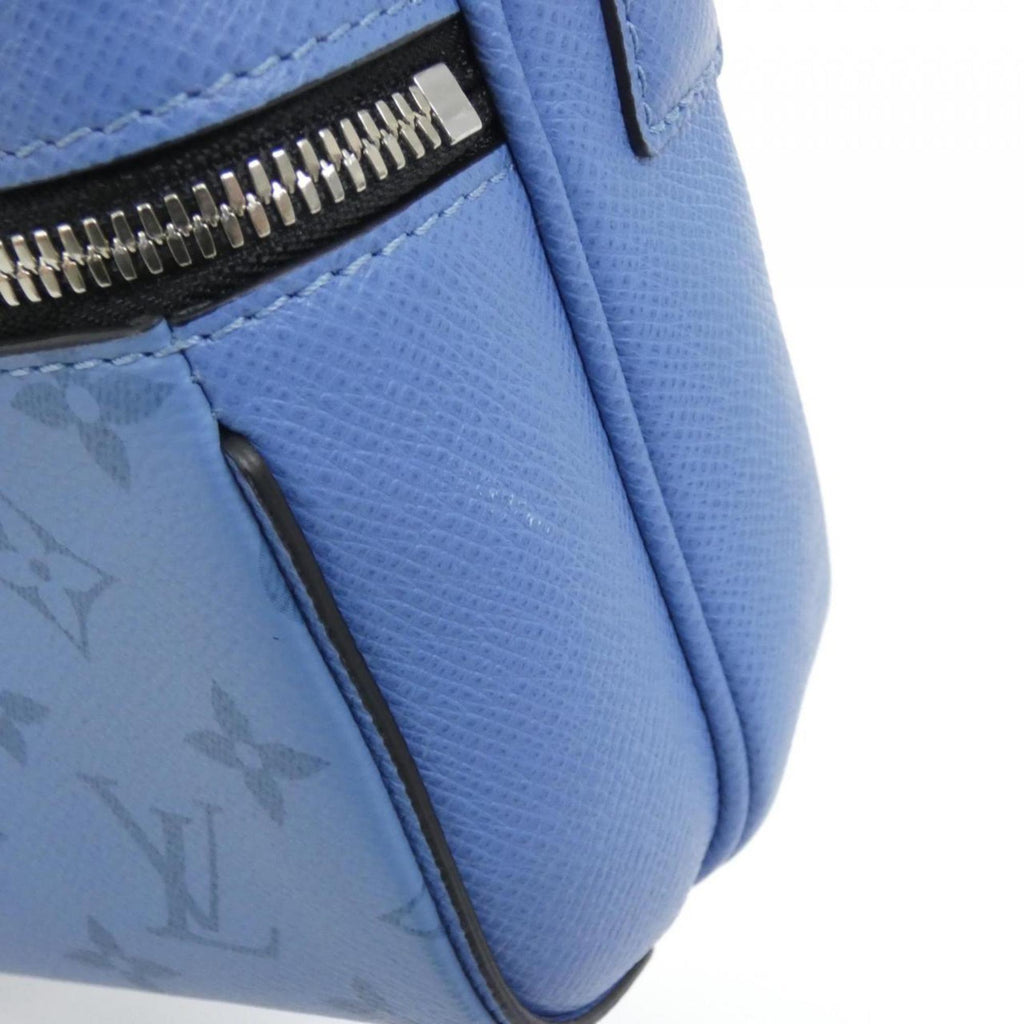 Louis Vuitton Silver Coated Canvas Leather Shoulder Bag