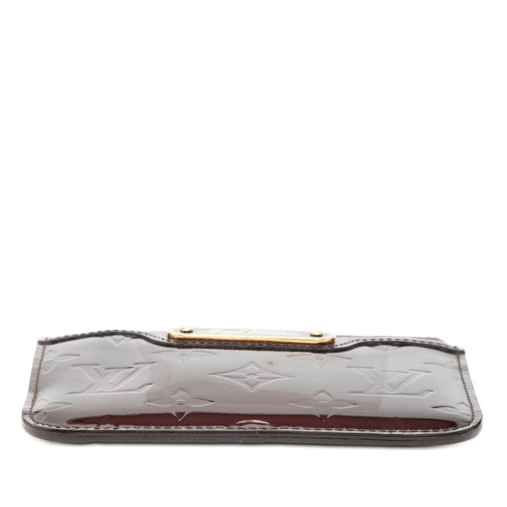 Louis Vuitton Amarante Purple Patent Leather Coin Purse/Coin Case