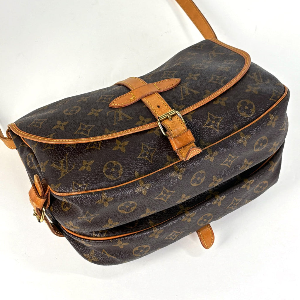Louis Vuitton Brown Monogram Shoulder Bag