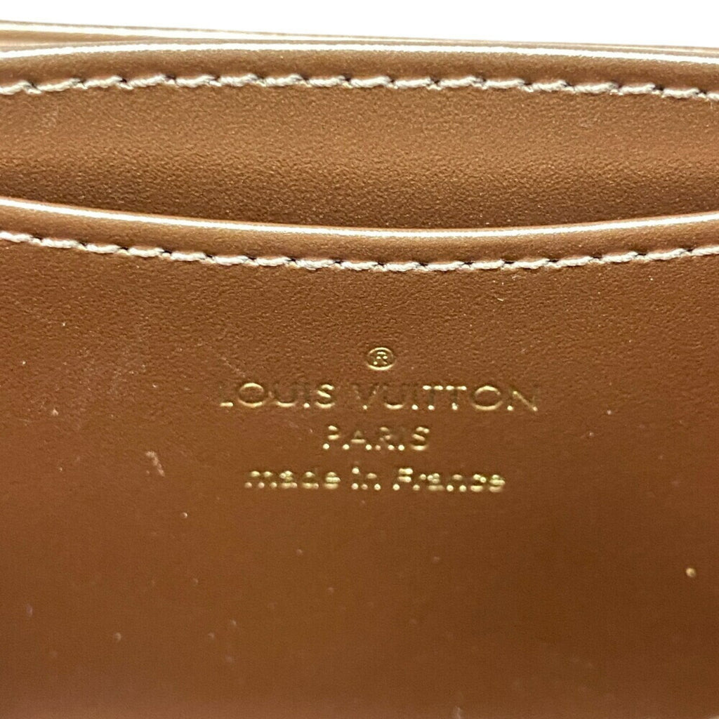 Louis Vuitton Monogram Vernis Beige Monogram Vernis Coin Purse/Coin Case