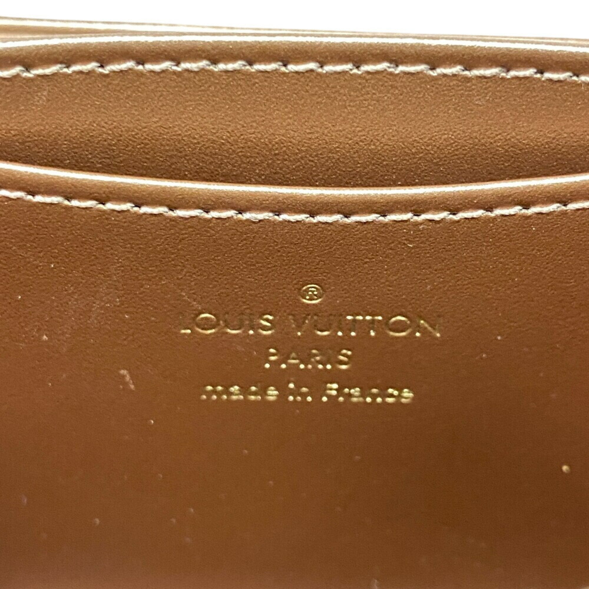 Louis Vuitton Monogram Vernis Beige Monogram Vernis Coin Purse/Coin Case