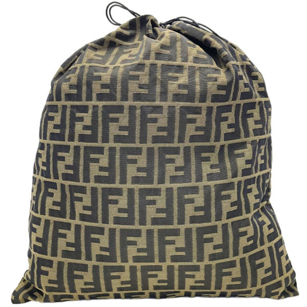 Fendi Black Khaki Pouch