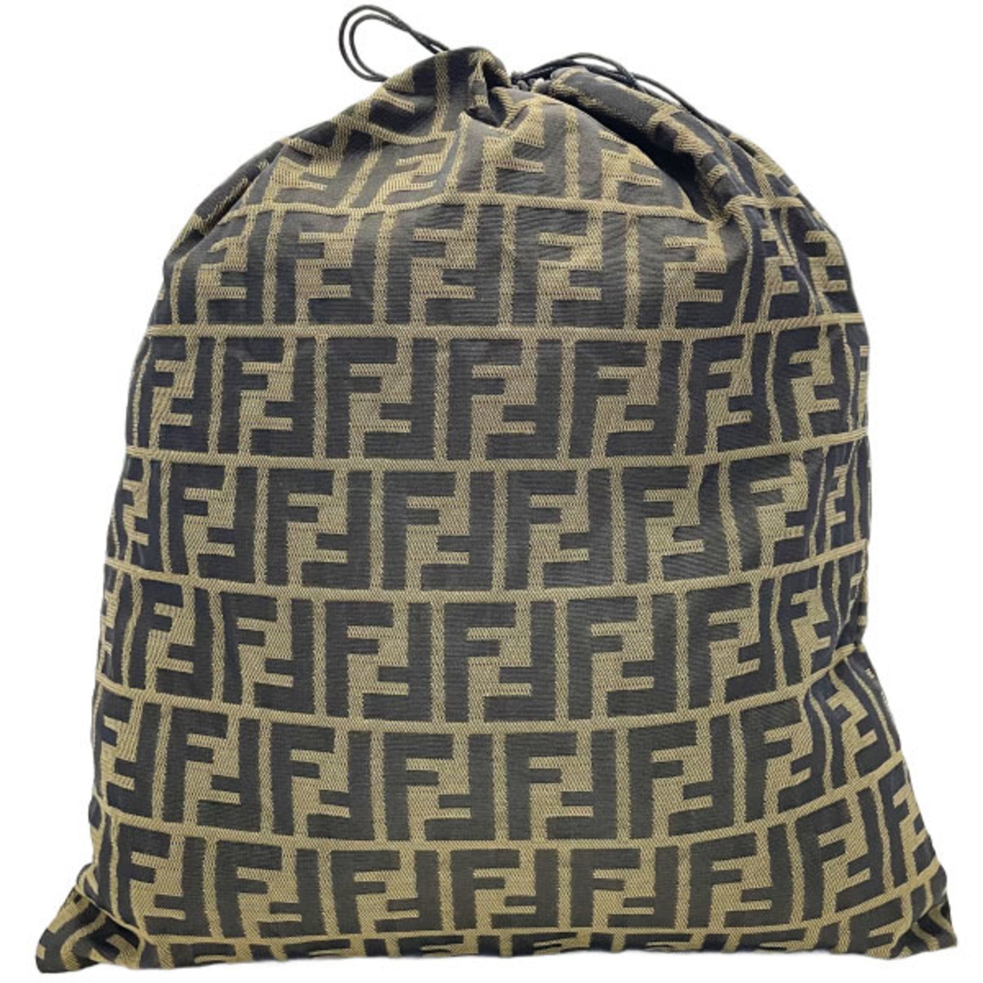 Fendi Black Khaki Pouch