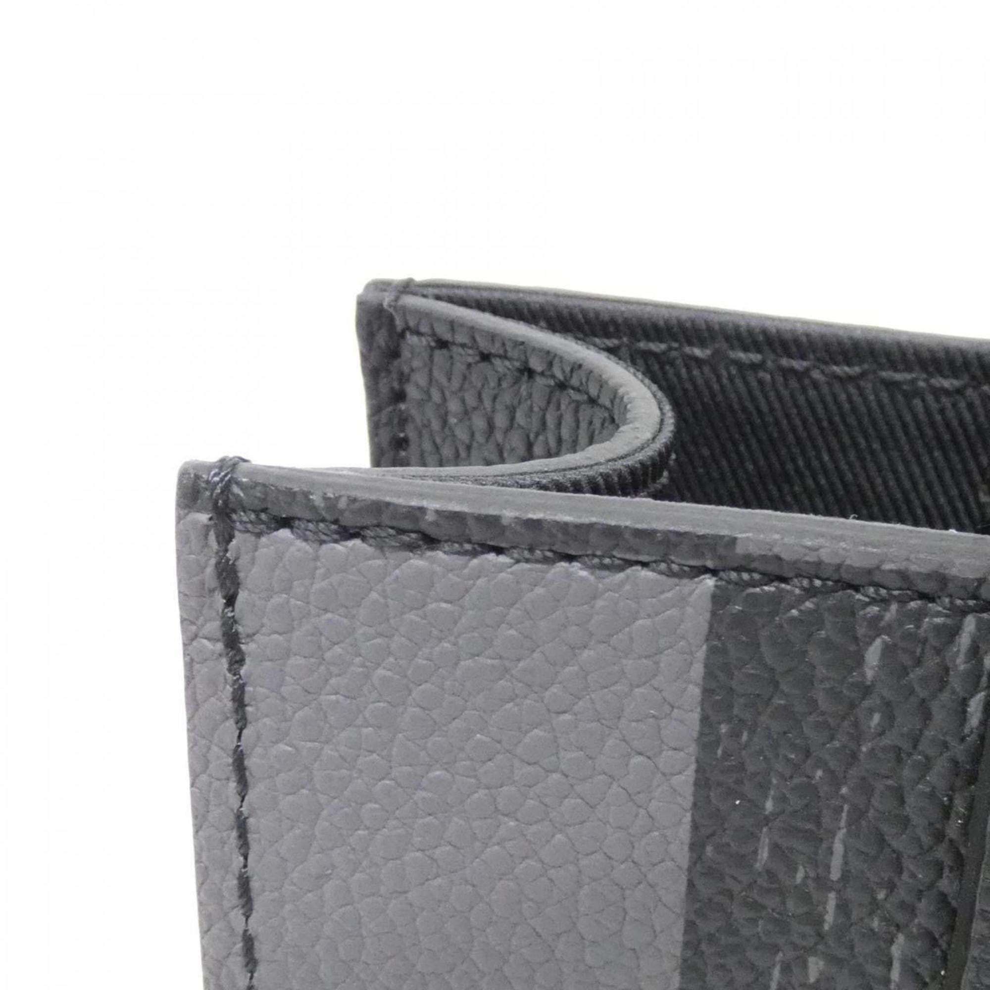 Louis Vuitton Black Leather Shoulder Bag