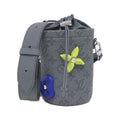 Louis Vuitton Gray Leather Pouch