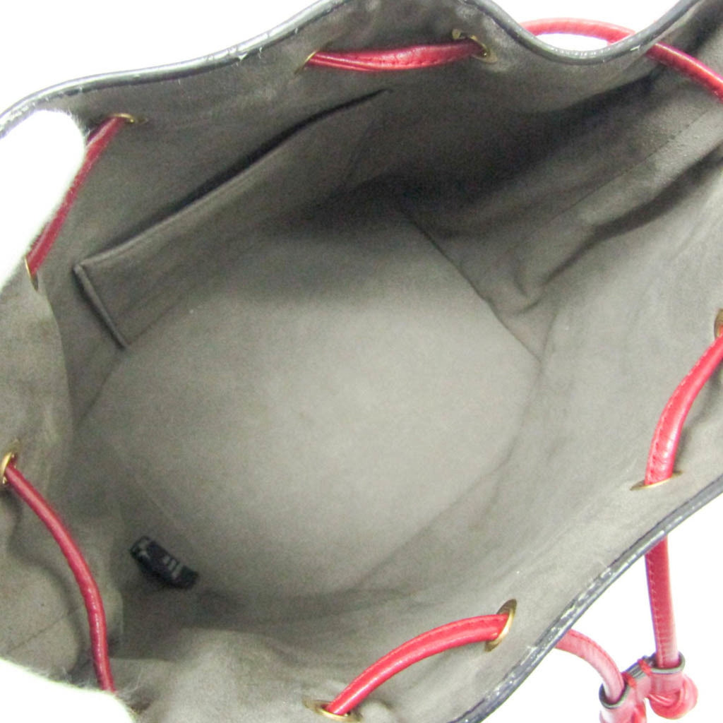 Fendi Red Color Leather Shoulder Bag