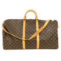 Louis Vuitton Monogram Brown Monogram Leather Boston Bag
