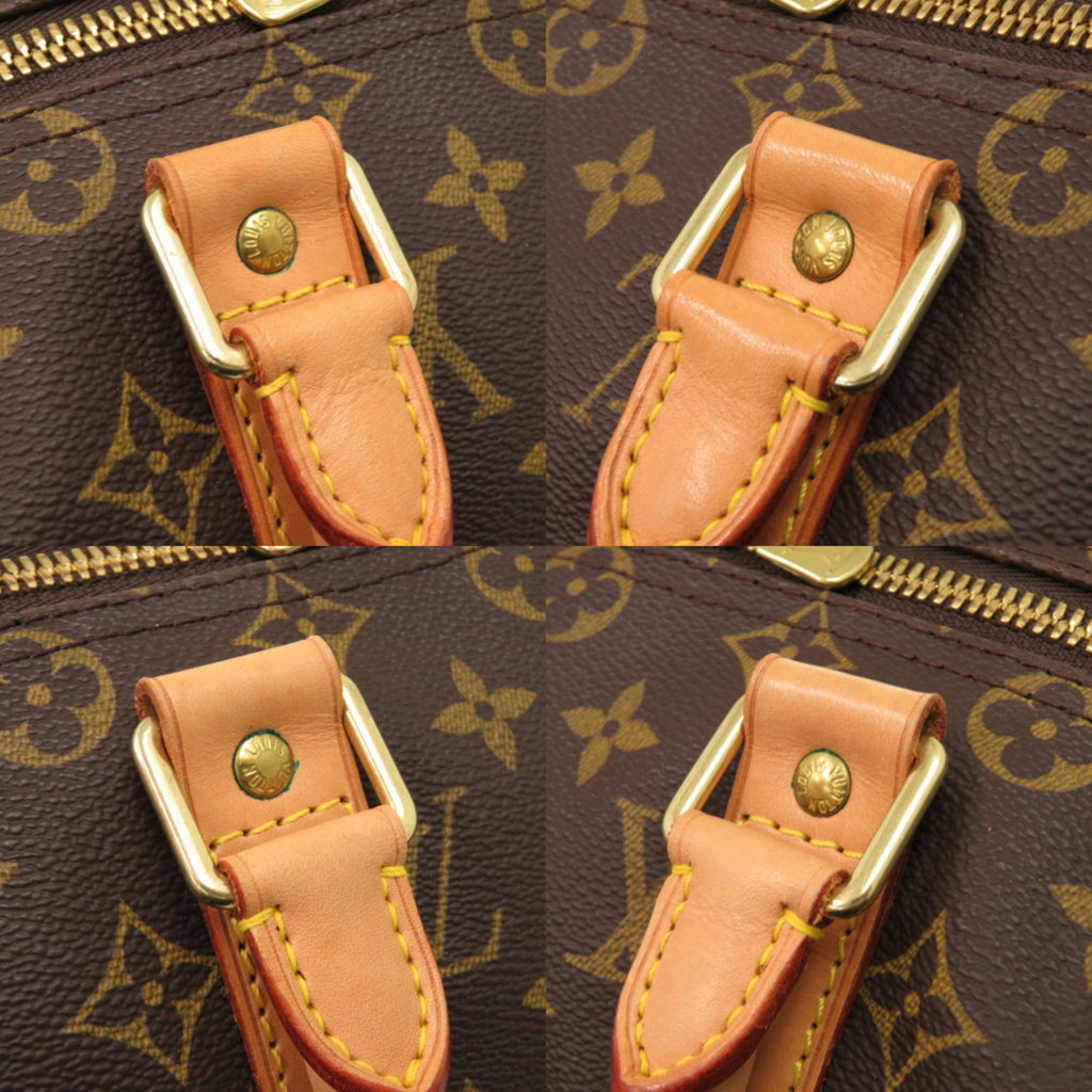 Louis Vuitton Brown Monogram Canvas Boston Bag