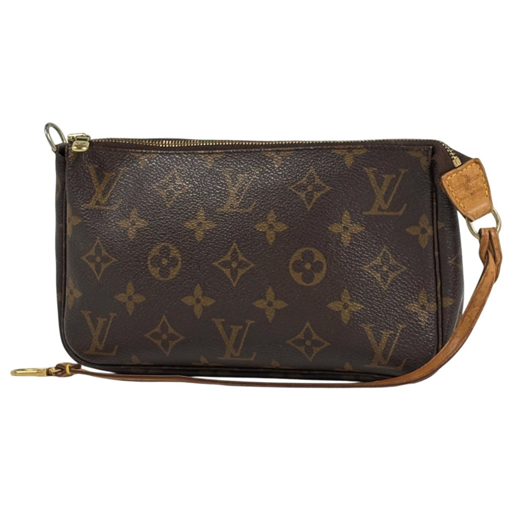Louis Vuitton Brown Monogram Pochette Pouch