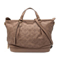 Louis Vuitton Monogram Brown Leather Handbag Shoulder Bag