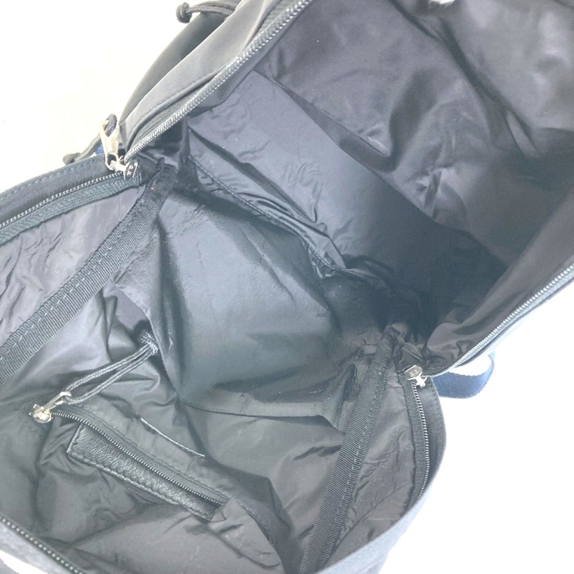 Balenciaga Black Cloth Backpack