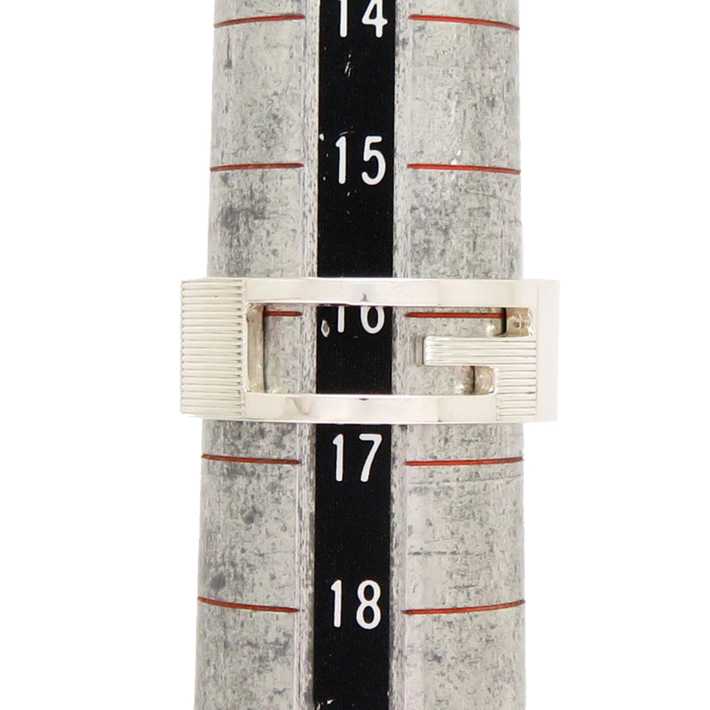 Gucci Silver 925 Band Ring (Pre-Owned)