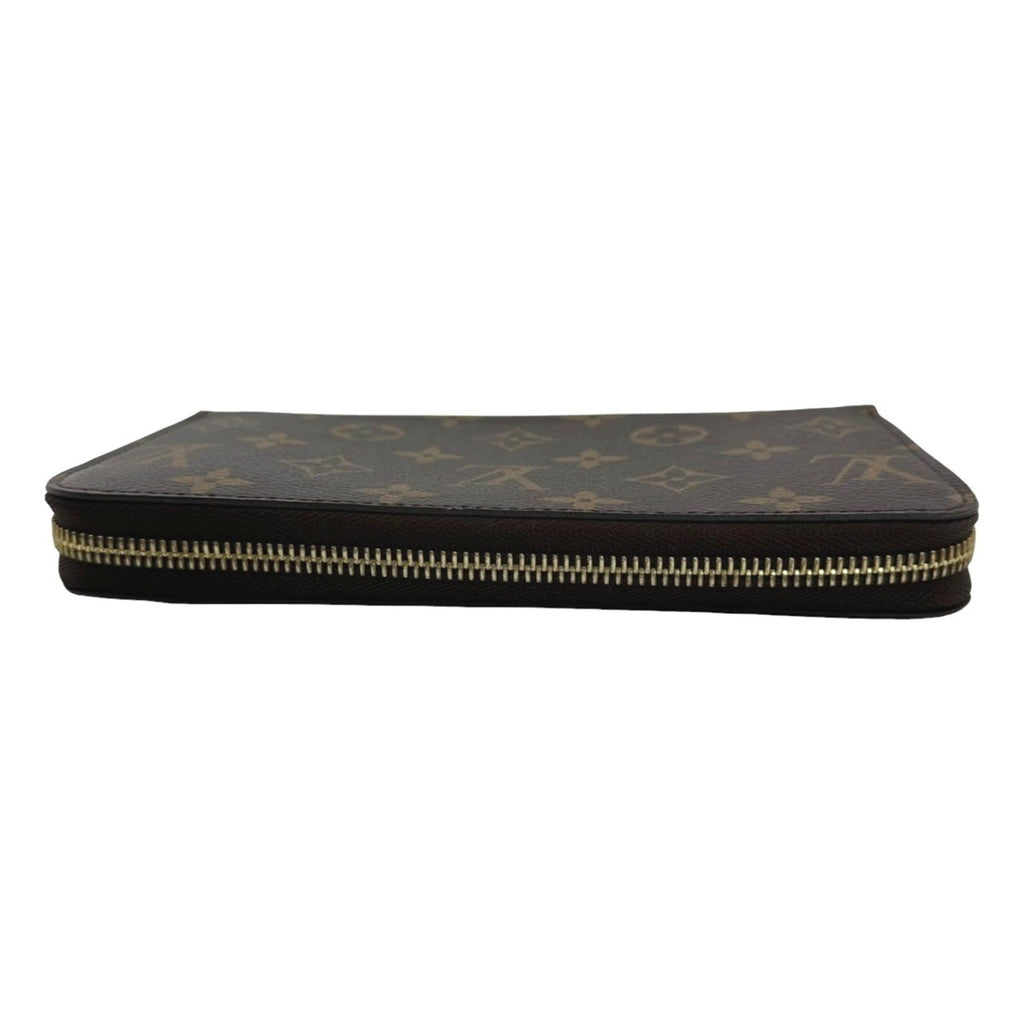 Louis Vuitton Monogram Brown Fuchsia Monogram Long Wallet