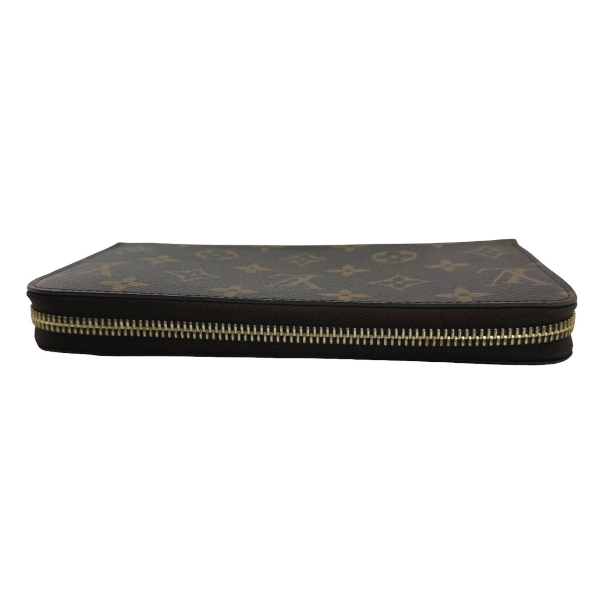 Louis Vuitton Monogram Brown Fuchsia Monogram Long Wallet