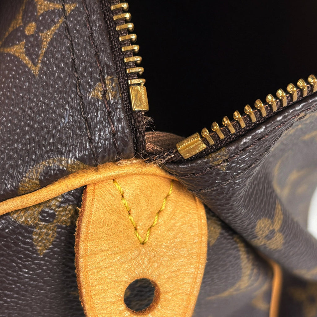 Louis Vuitton Brown Monogram Boston Bag Handbag