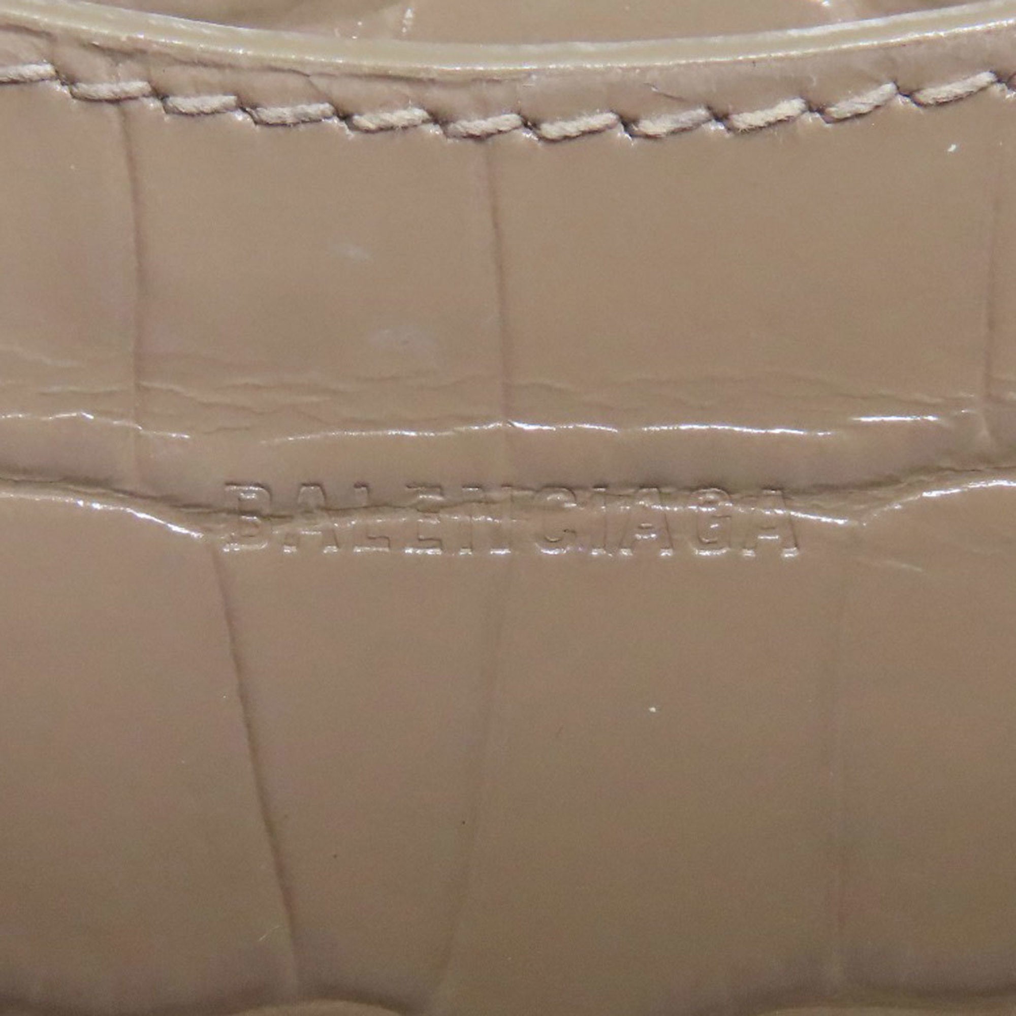 Balenciaga Brown Leather Hand