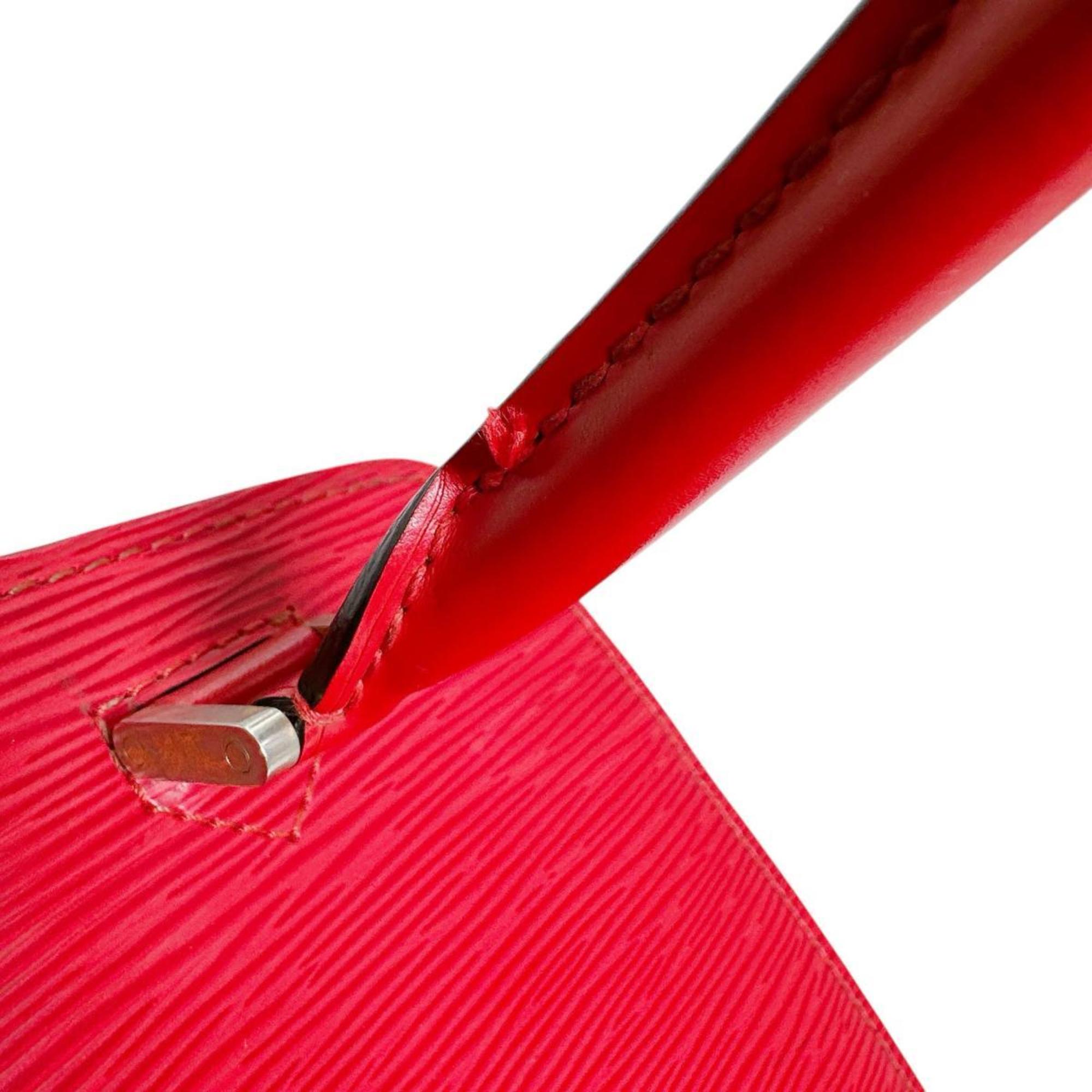 Louis Vuitton Red Color Epi Leather Handbag