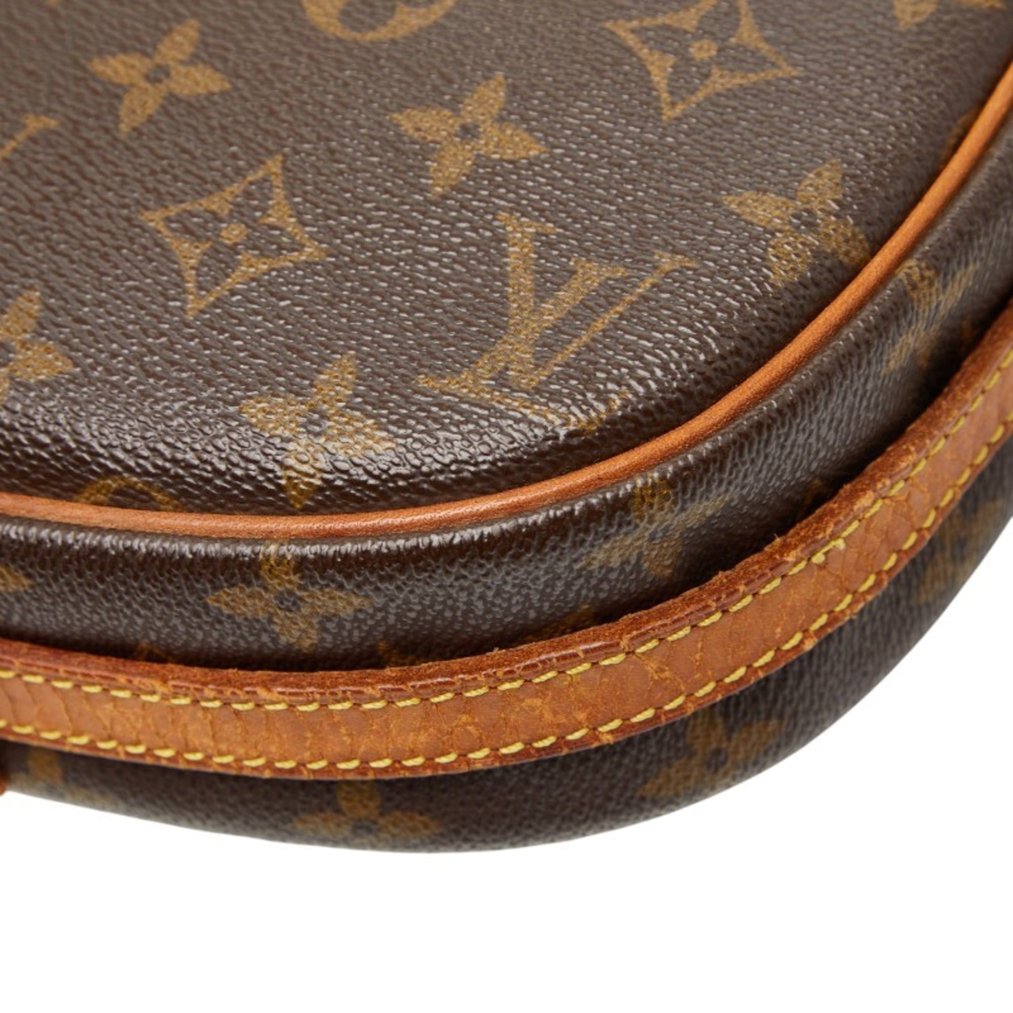 Louis Vuitton Brown Pvc Leather Shoulder Bag
