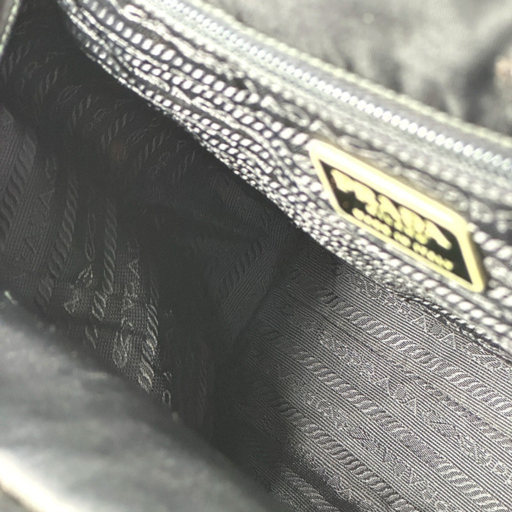 Prada Black Nylon Handbag Tote Bag