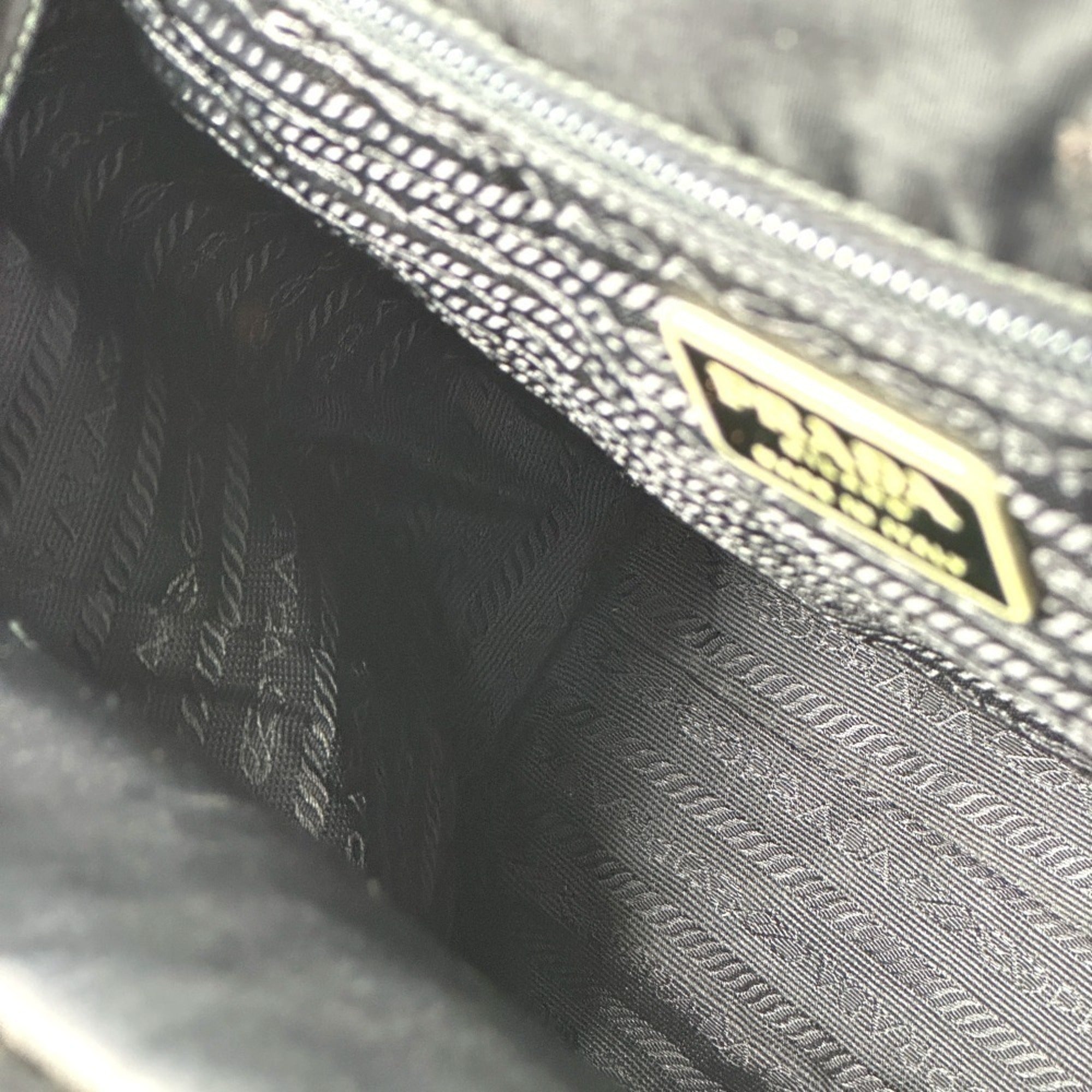 Prada Black Nylon Handbag Tote Bag