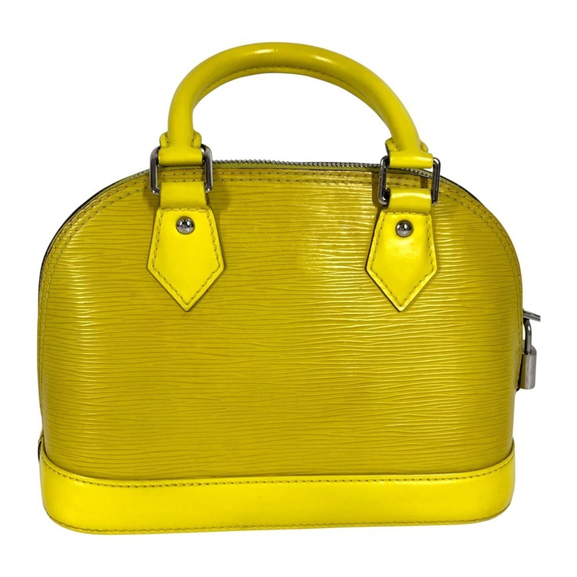 Louis Vuitton Pistache Yellow Epi Leather Handbag Shoulder Bag