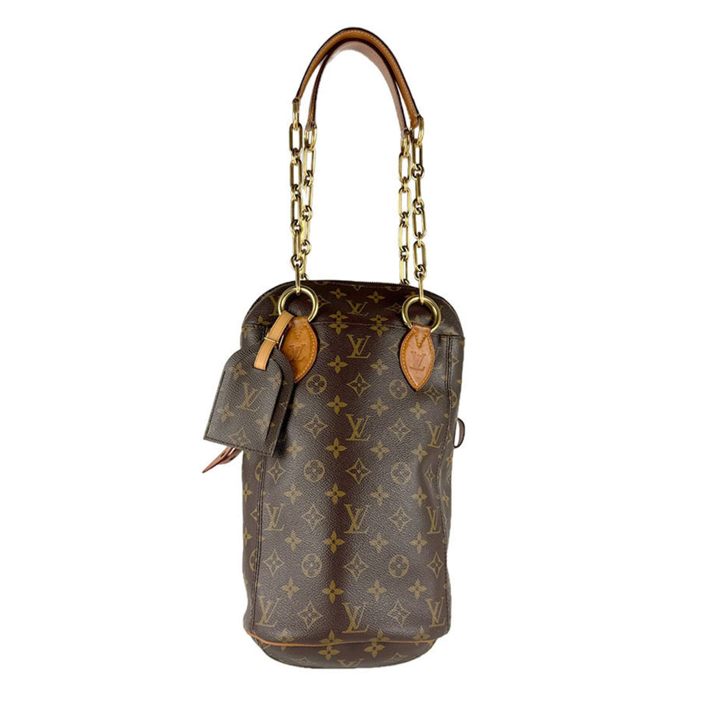 Louis Vuitton Brown Monogram Canvas Shoulder Bag