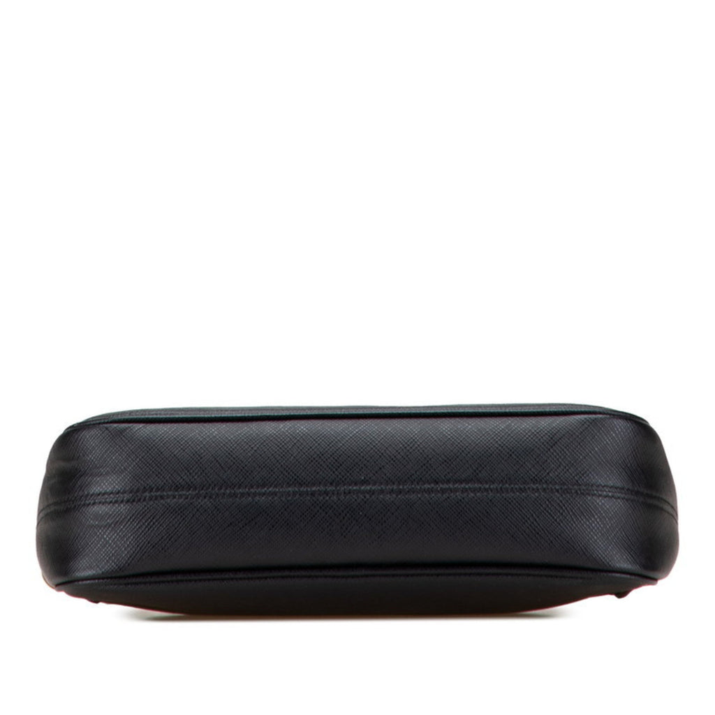 Prada Black Leather Shoulder Bag