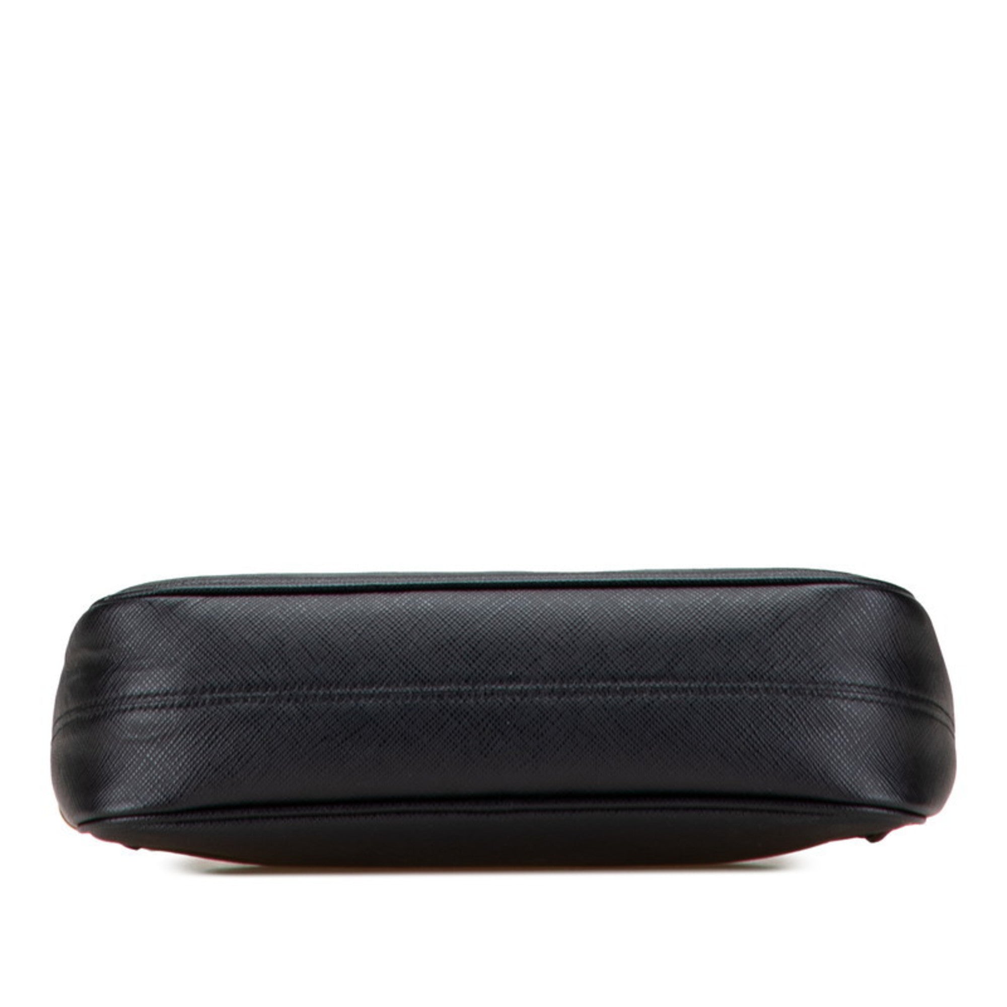 Prada Black Leather Shoulder Bag
