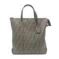 Fendi Brown Pvc Tote Bag