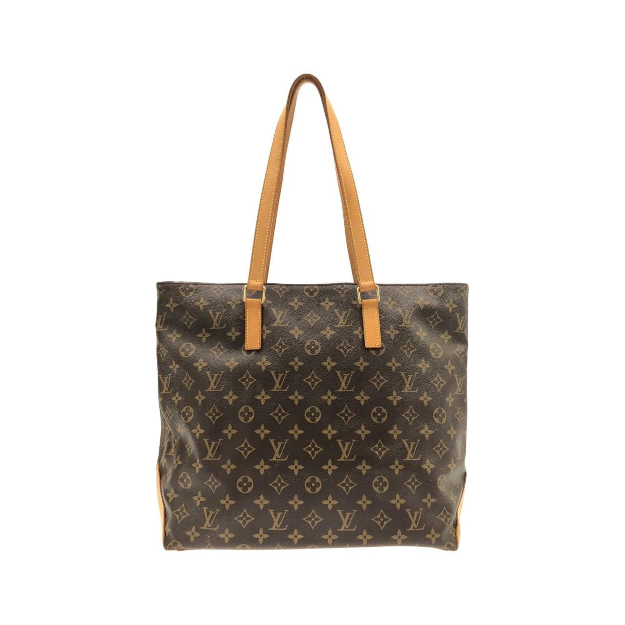 Louis Vuitton Marron Coated Canvas Handbag