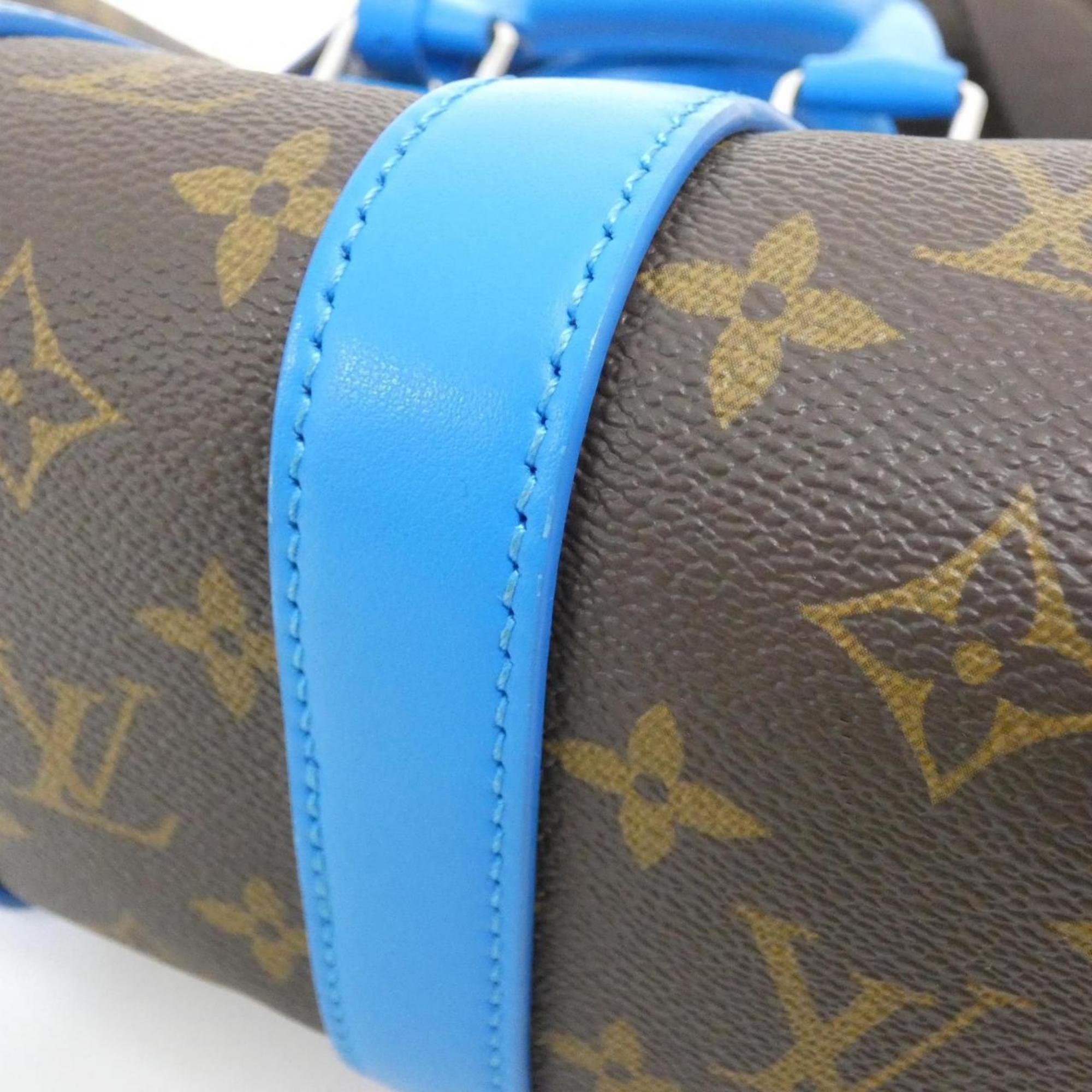 Louis Vuitton Monogram Macassar Marron Coated Canvas Boston Bag